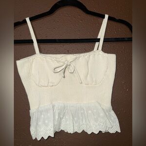 Women’s Elegant Cream Camisole